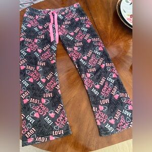 Cozy Love Print Fleece Blanket